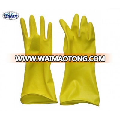 Gloves latex household/rubber cleaning glove/kitchen rubber glove